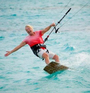 Richard Branson, Virgin, Ceo, Kiteboarding, Kite, Surfing, 