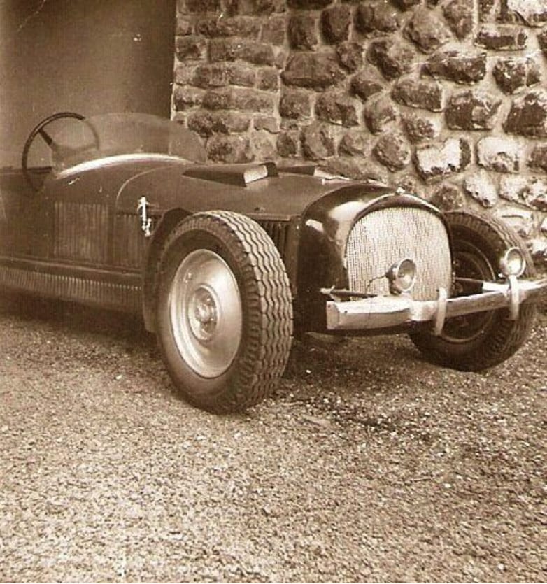 An Alfa Romeo That Had An Aluminum Body And Had Been Handmade For Mussolini, Rare Vintage Car, Rare Antique Car Collection,