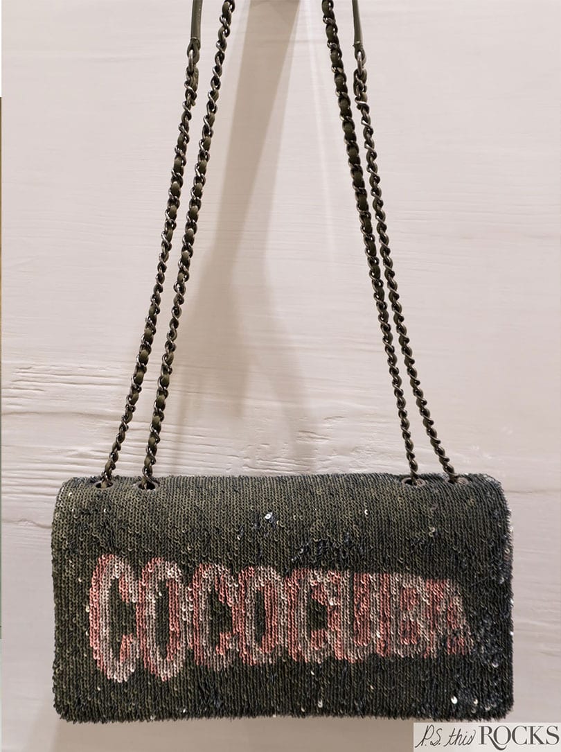 Chanel Coco Cuba Sequins Tote - Vintage Lux