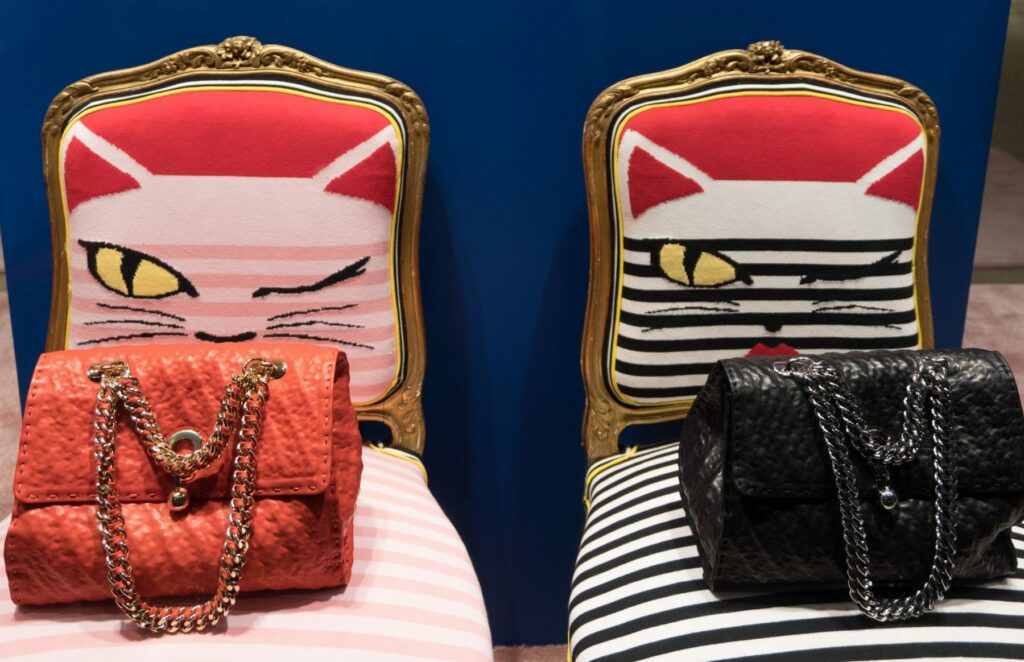 Gucci Striped Cat Chairs By Gucci Alessandro Michele