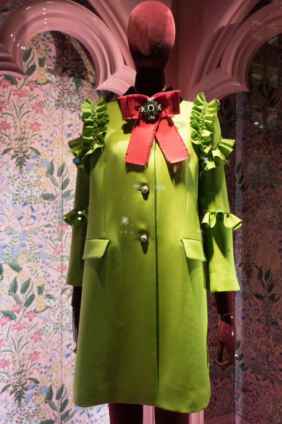 Chartreuse Lime Green Dress By Gucci