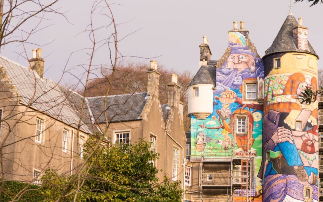Coolest Graffiti Castle in The World – Kelburn Estate, Scotland