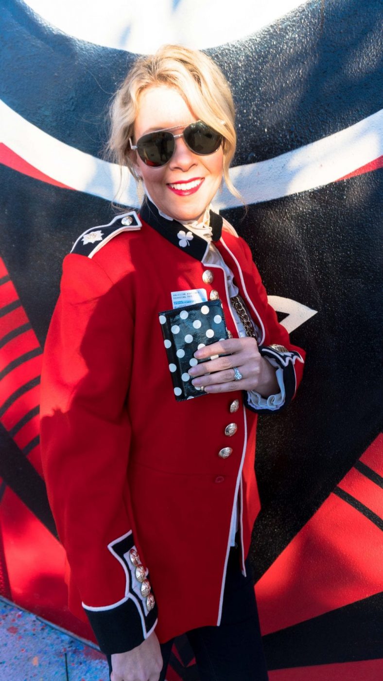 Christi, Tasker, Fashion, Blogger, Queens, Guard, Vintage, British, Red, Coat