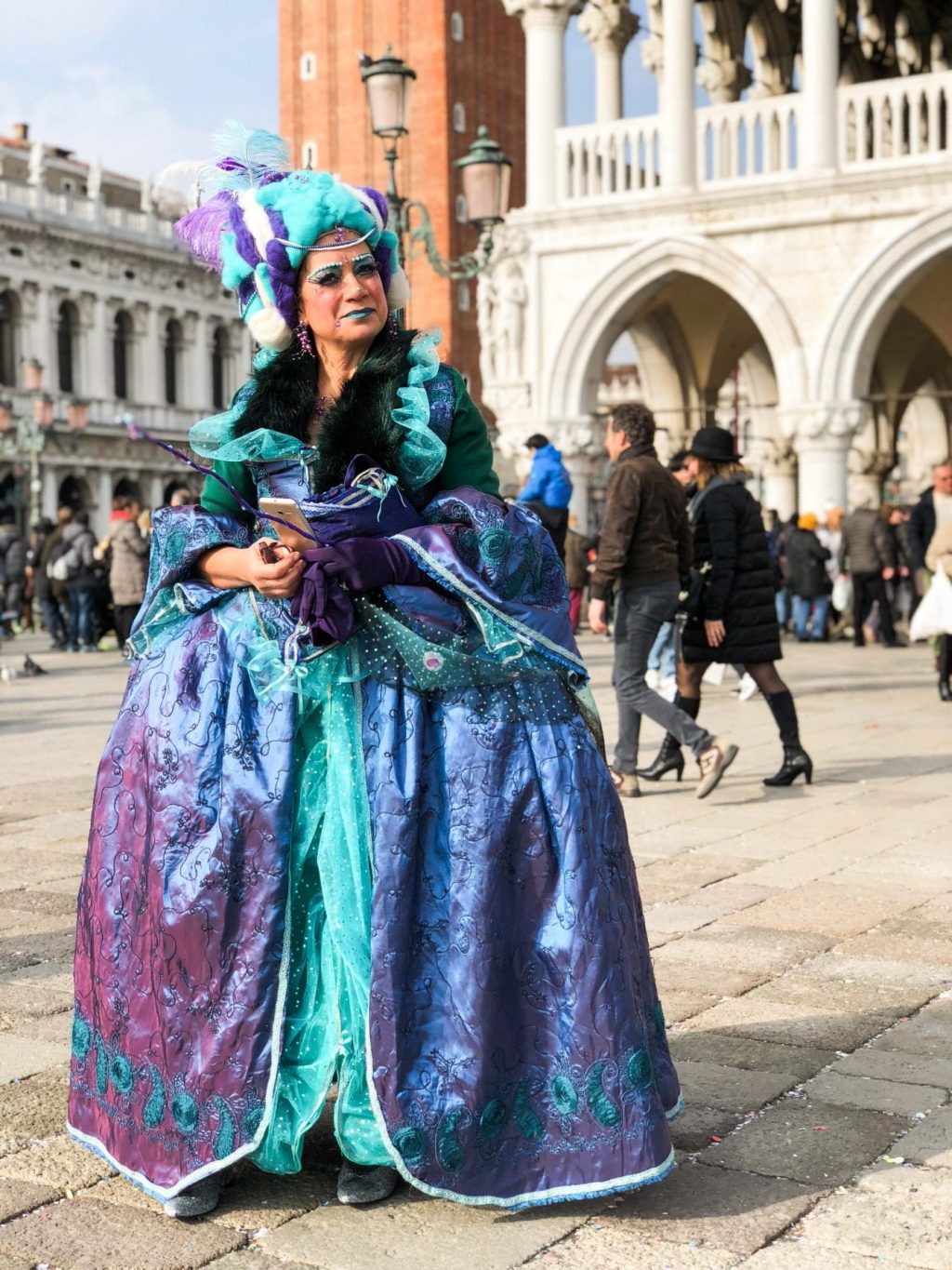 Venice Italy Full Face Mask Cosplay Costume Prop Mask Dress-up