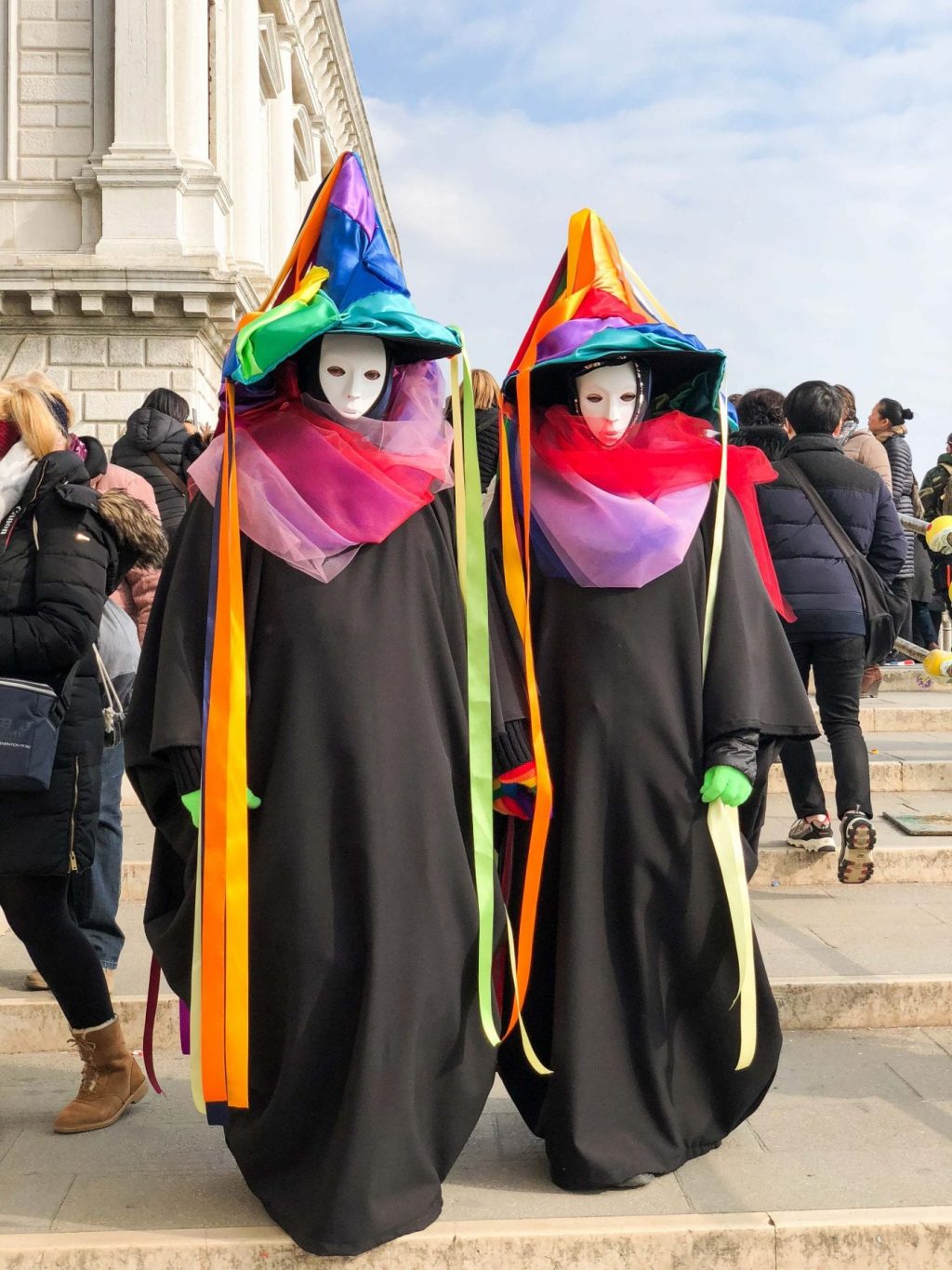 Venice Carnival Costumes, Venice Carnival 2018 Photos, Venice Carnival, Carnival Venice Italy, Venice Carnival, Carnevale Di Venezia, Venetian Masquerade Masks, Carnivale Di Venezia, Carnival Venice, Carnival Venezia, Best Halloween Costume Ideas On Pinterest, Carnaval Venice, Carnaval Venezia, Carnaval Di Venezia, White Face Masks, Colorful Rainbow Costume Ideas, Lesbian Costume Ideas