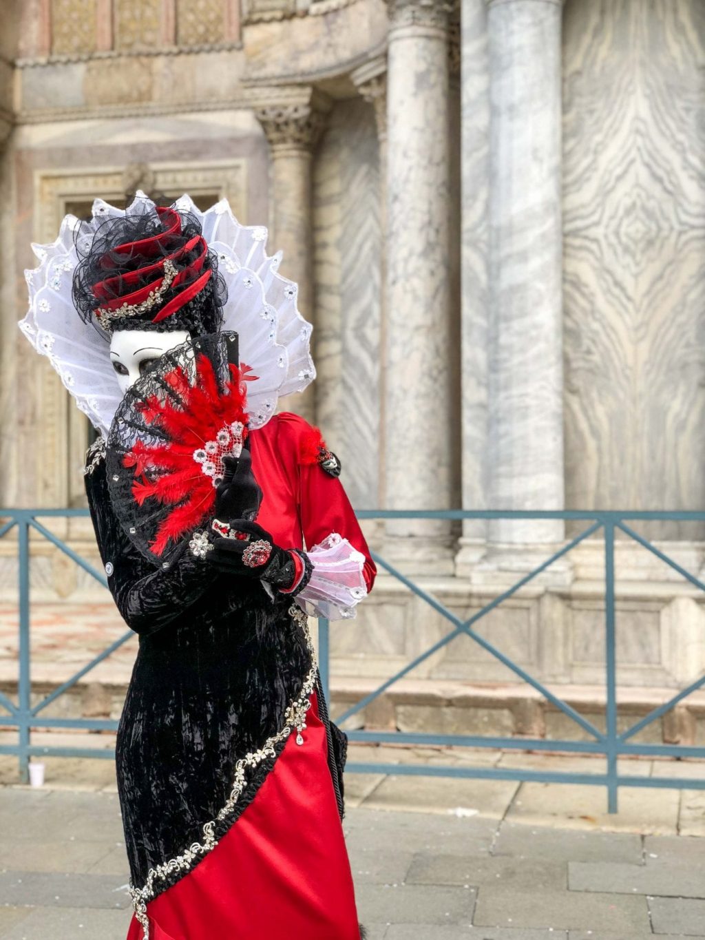 mardi gras full face venetian jester