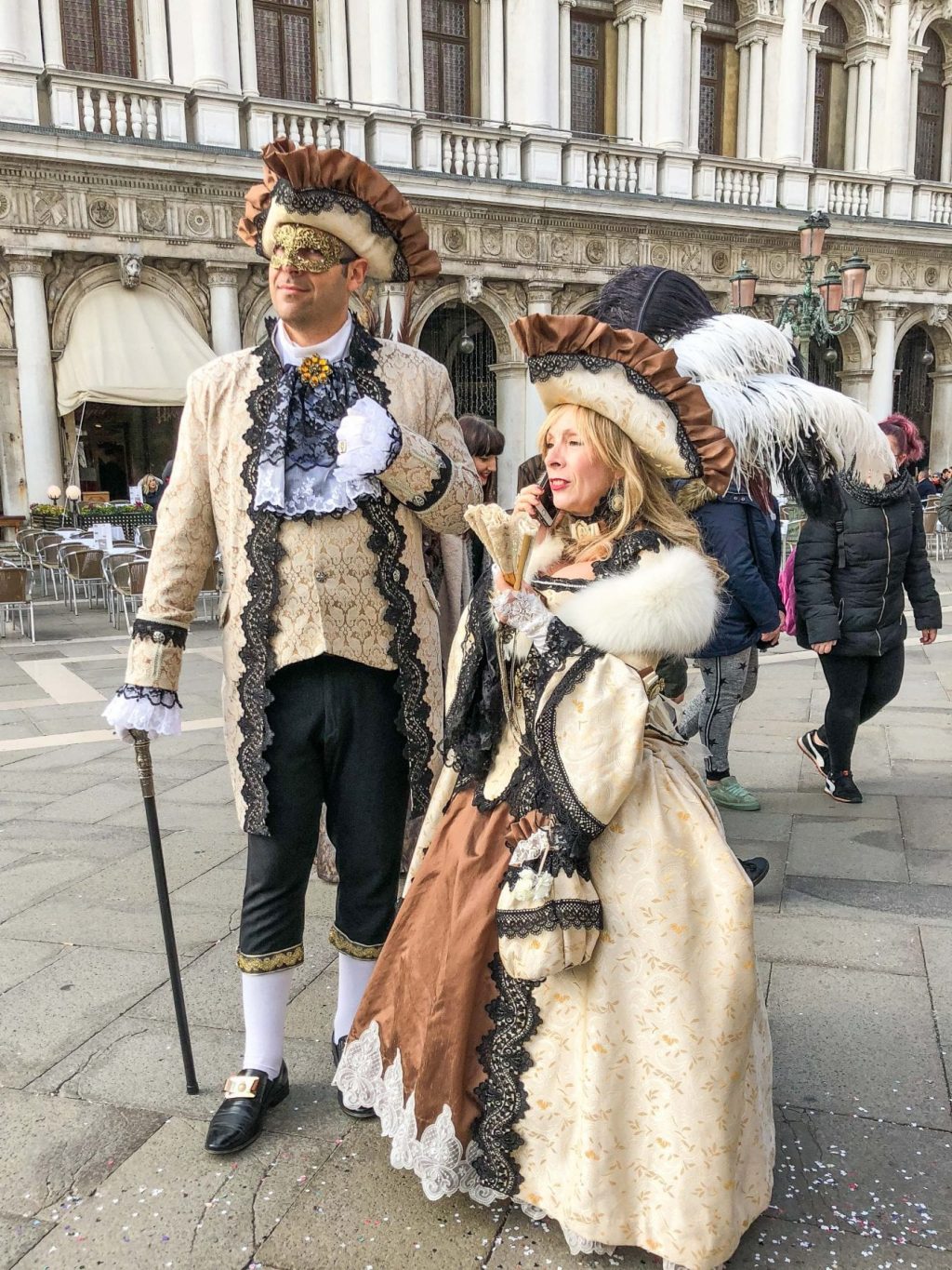 Venetian shop masquerade dress