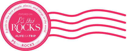 P.S. This Rocks award seal menu