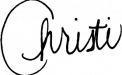 Christi-Signature